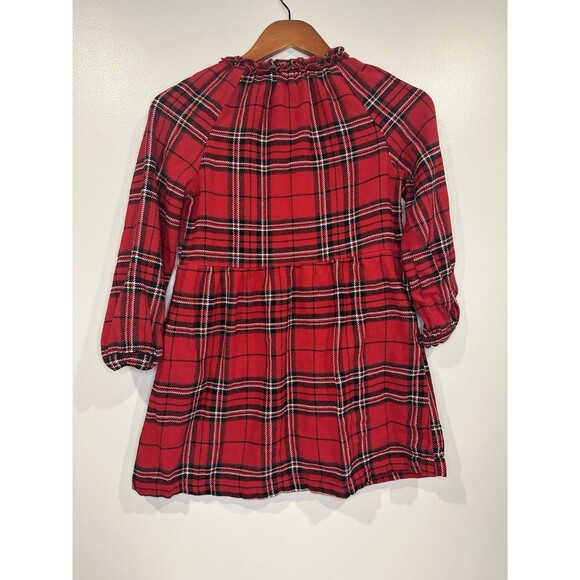 Copper Key Red Plaid Girl Size Large Holiday Party Christmas - Picture 2 of 7